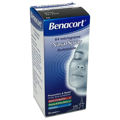 Benacort Nasal Spray 64 micrograms 120 Sprays Budesonide