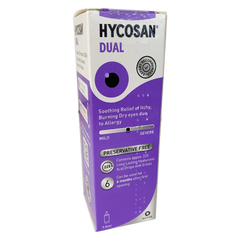 Hycosan Dual 0.1% Preservative Free Eye Drops 7.5ml