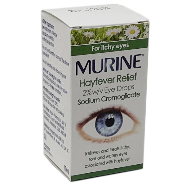 Murine Hayfever Relief Eye Drops 2% 10ml