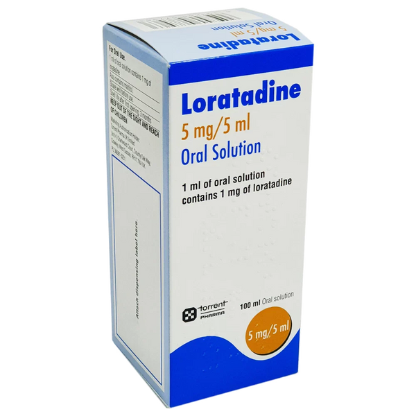 Loratadine 5mg/5ml syrup 100ml