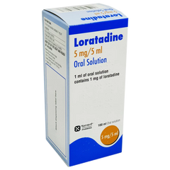 Loratadine 5mg/5ml syrup 100ml