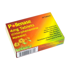 Chlorphenamine maleate 4mg Tablets - 28 Tablets